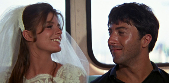 At the end of The Graduate, the director kept the camera rolling without telling the actors