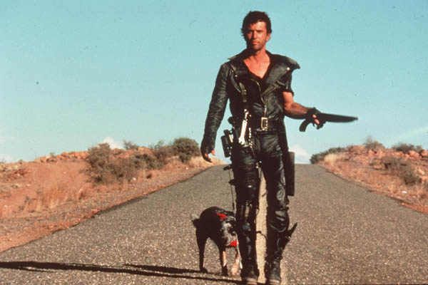 Mel Gibson in Mad Max 2.