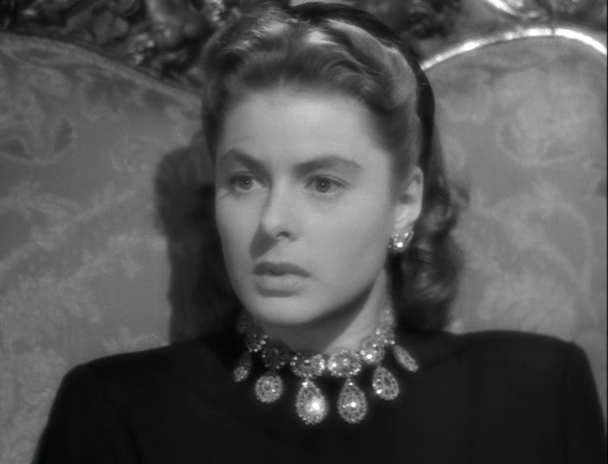 Ingrid Bergman as Alicia Huberman in Notorious (1946)