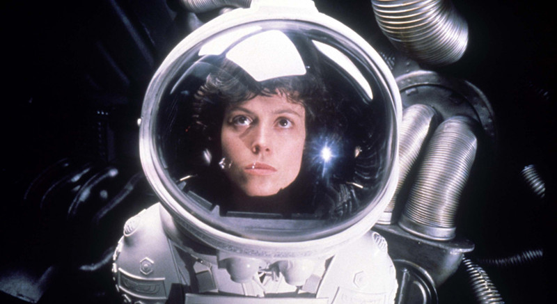 Alien (1979) Directed by Ridley Scott Shown: Sigourney Weaver